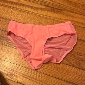 NWT Pink studded Victoria Secret HipHugger